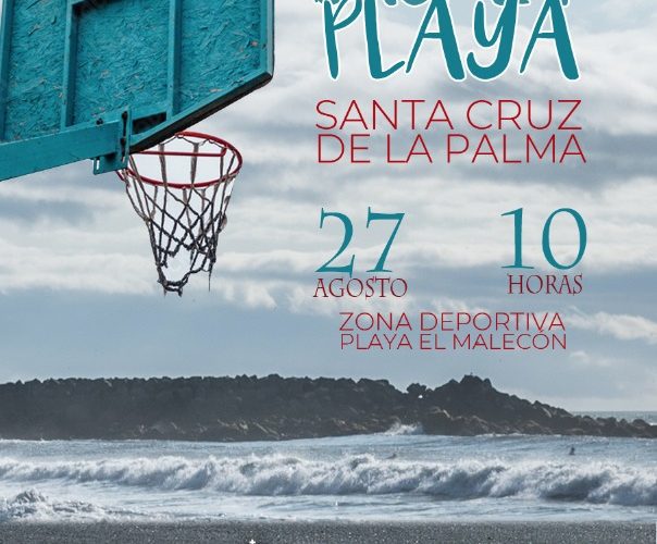 Santa Cruz de La Palma organiza el próximo 27 de agosto un torneo de Basket Playa