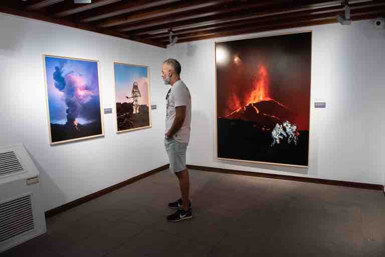 El Espacio Cultural CajaCanarias La Palma acoge la exposición El pulso del volcán