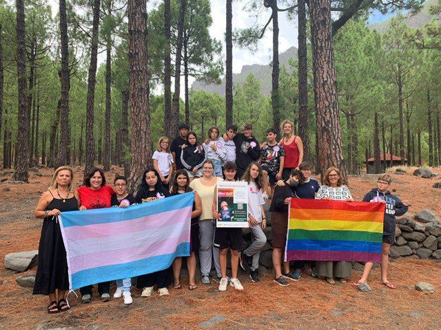 Concluye en Los Llanos de Aridane el primer Campamento DIVER (SO) que se celebra en La Palma y en el que han participado 14 adolescentes LGTBIQ+