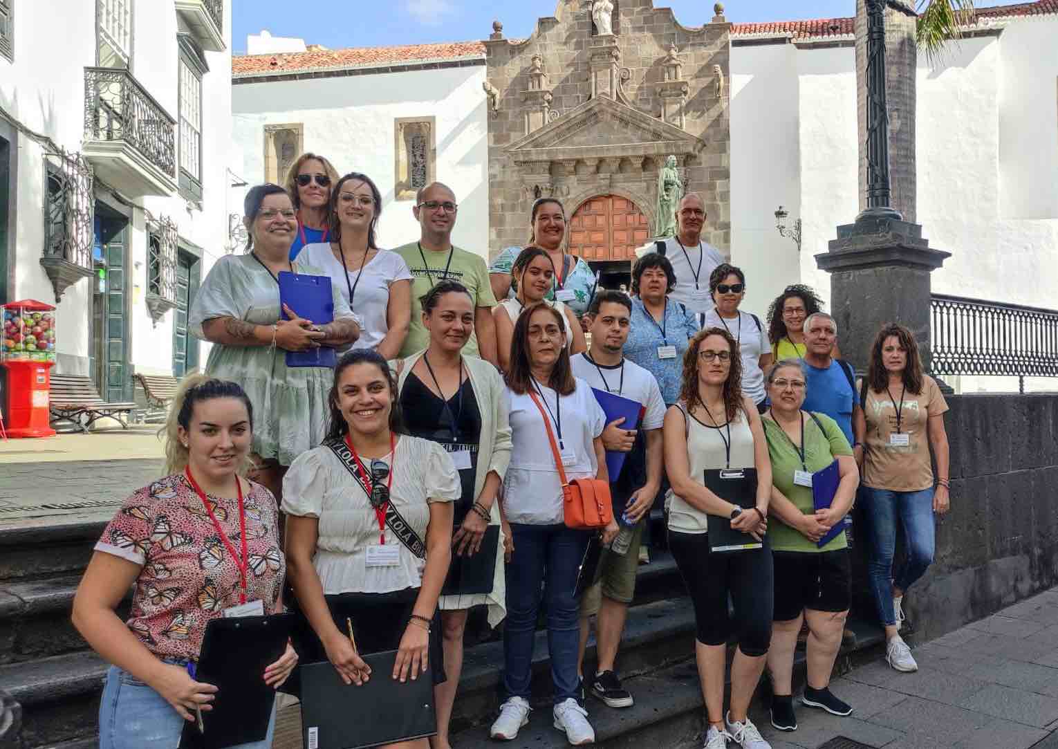 El Ayuntamiento de Santa Cruz de La Palma forma a treinta personas desempleadas en animación turística y jardinería  