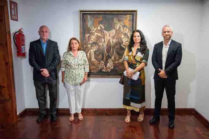 La Fundación CajaCanarias inaugura en su Espacio Cultural La Palma una exposición dedicada a la obra de Carmen Arozena