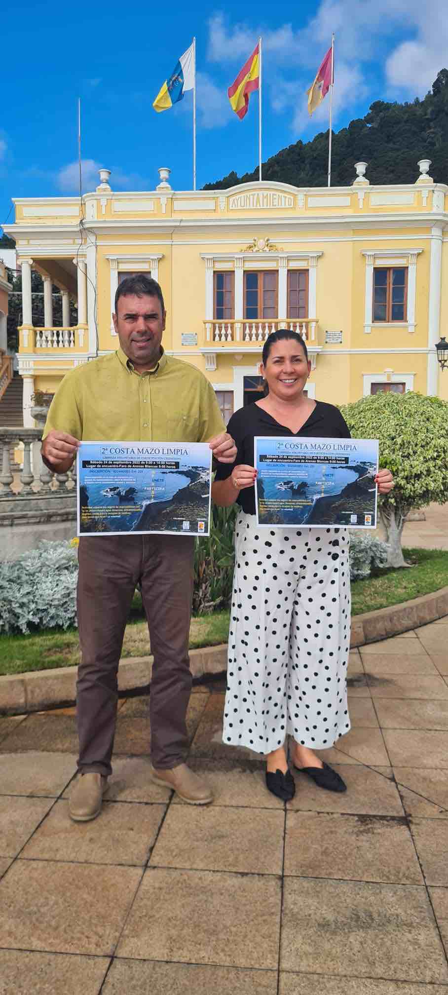 El Ayuntamiento de Villa de Mazo organiza una nueva limpieza de costa en el municipio
