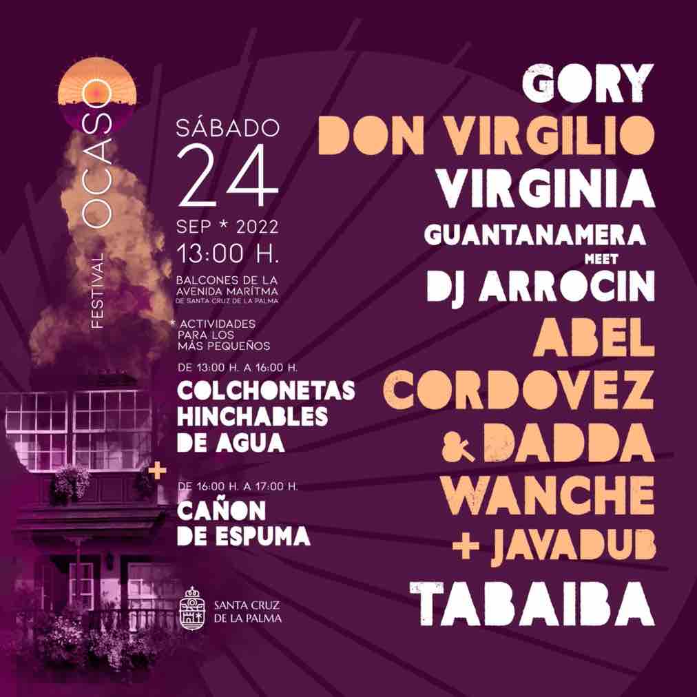 Santa Cruz de La Palma despide el verano con el Festival Ocaso