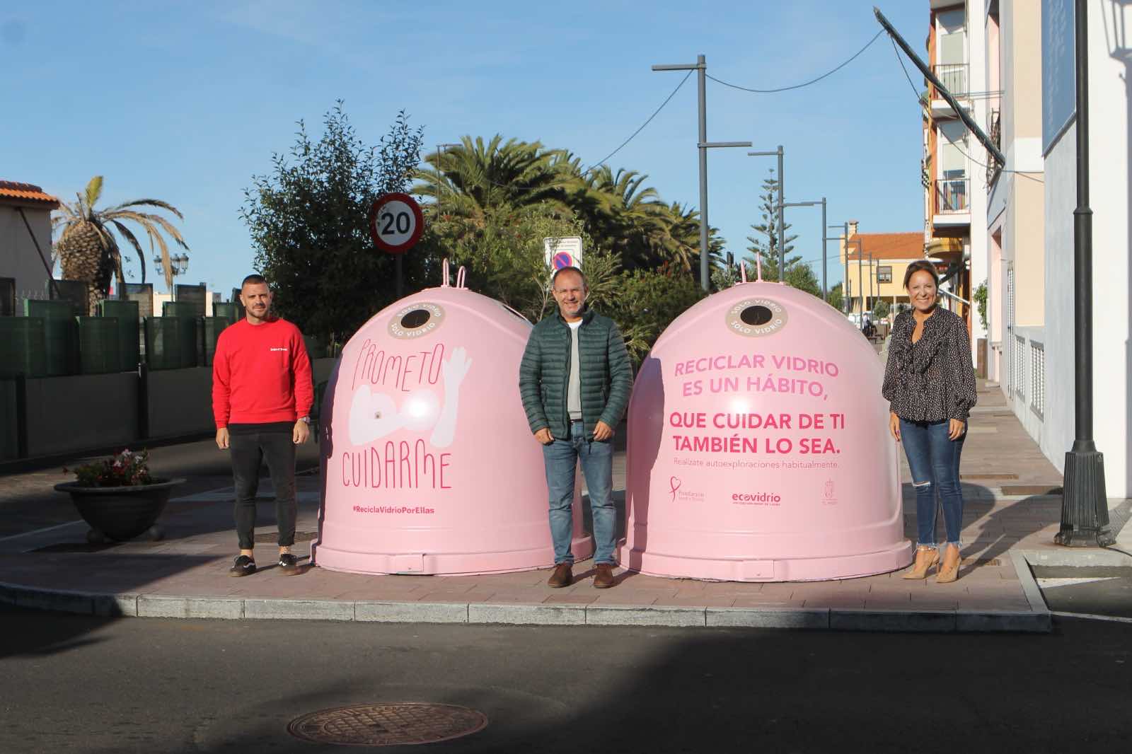 El Paso y Ecovidrio se unen en el Día Mundial contra el Cáncer de Mama con la campaña  ‘Recicla Vidrio por Ellas’