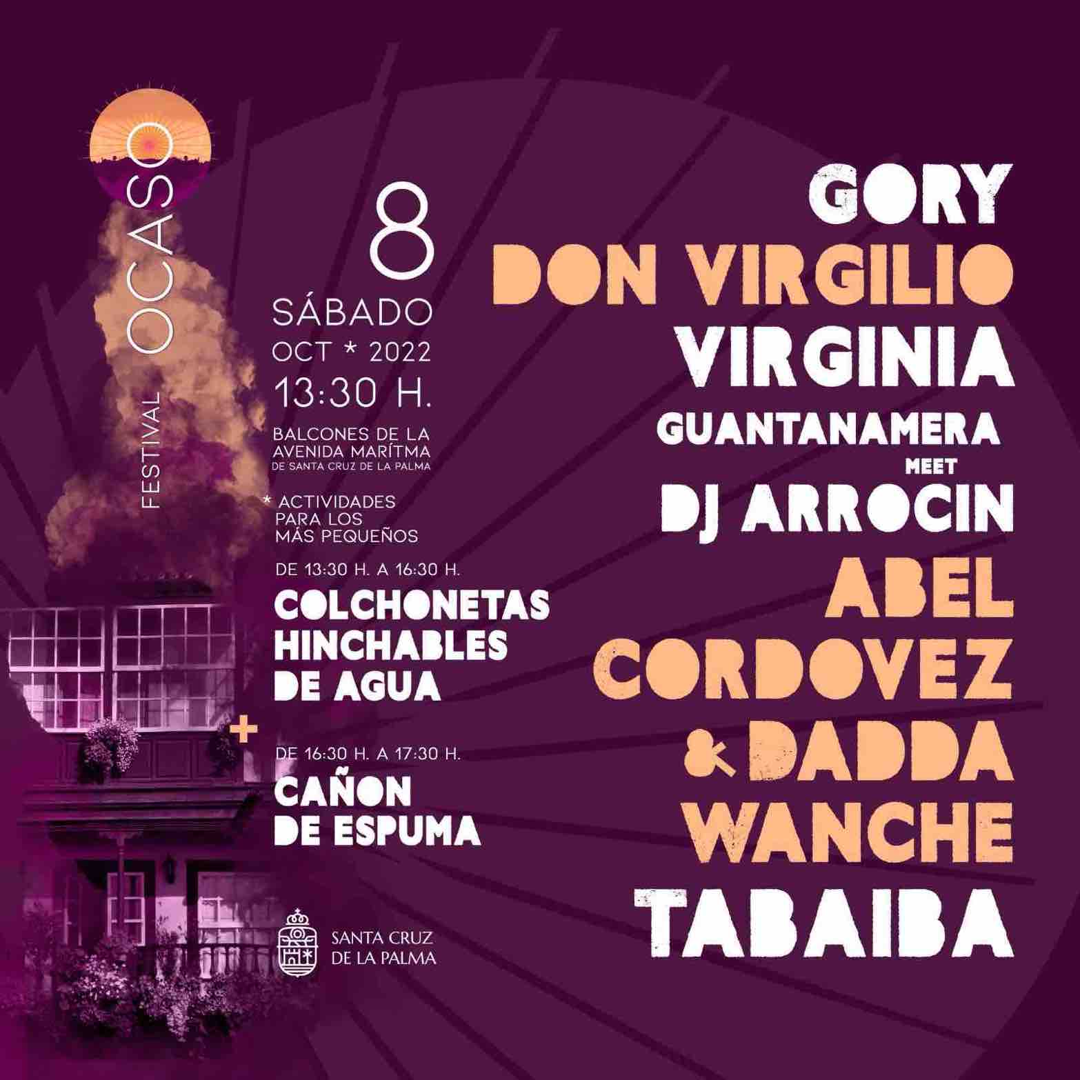 El Festival Ocaso de Santa Cruz de La Palma da la bienvenida al otoño este fin de semana 