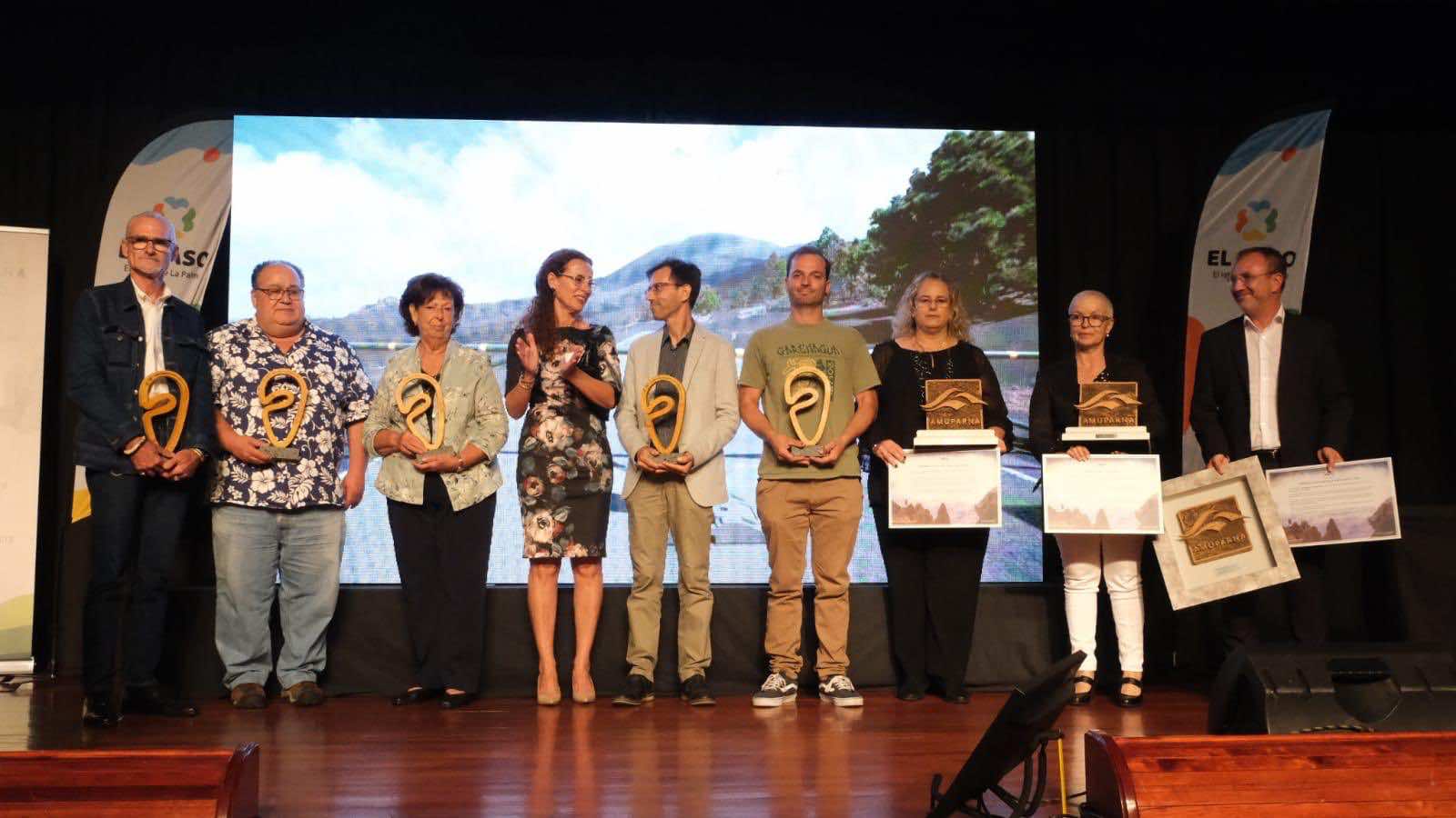El Paso hace entrega de los Premios Caldera de Taburiente y Premio Amuparna 2022