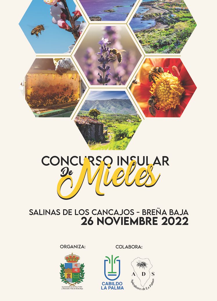 Breña Baja premiará este sábado 26 de noviembre las mejores mieles de monte y costa de La Palma en el XVIII Concurso Insular