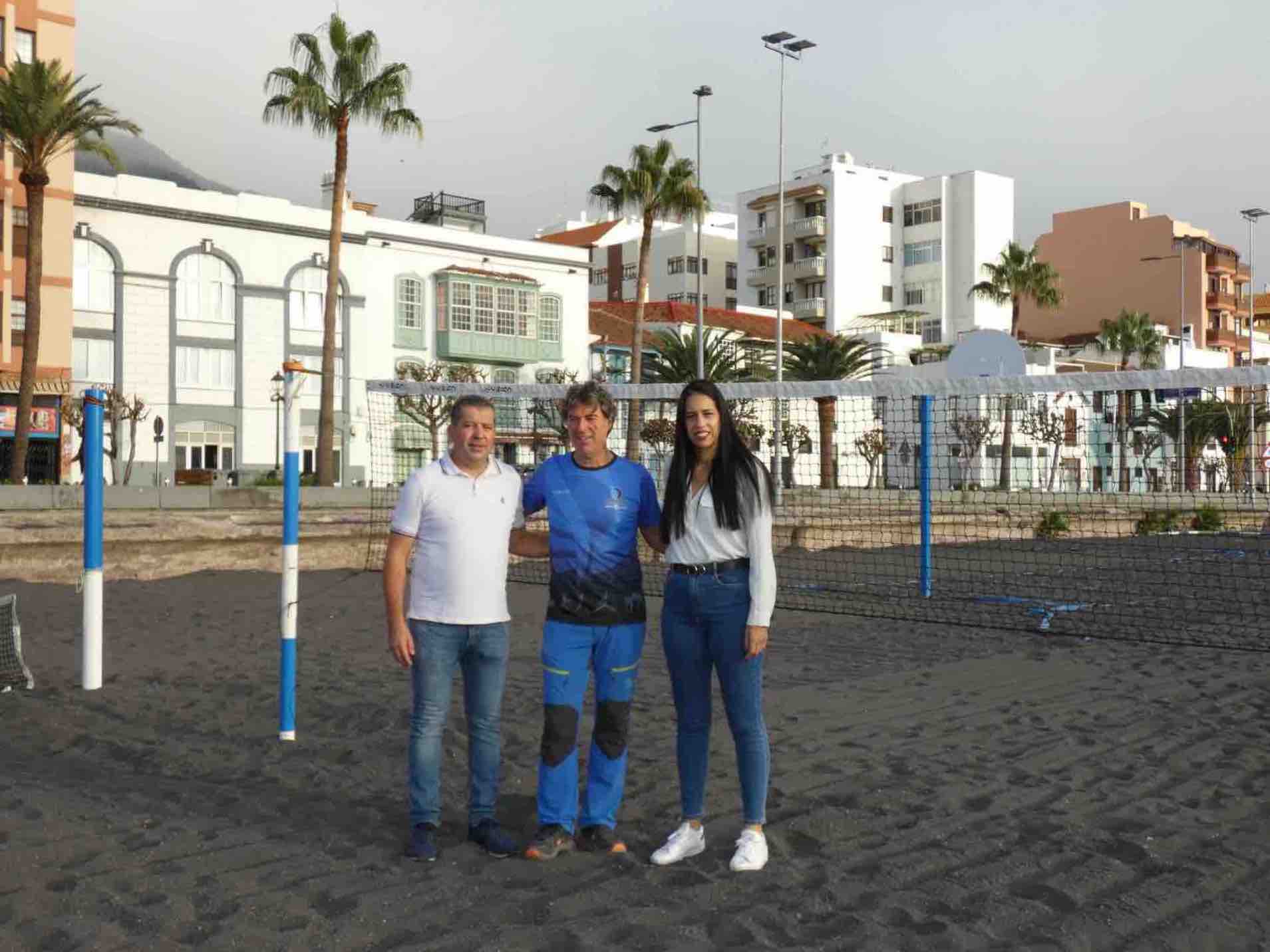 Santa Cruz de La Palma acoge este fin de semana la Liga Mapfre de Tenis Playa