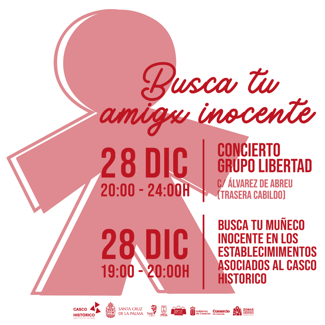 El ayuntamiento colabora con la iniciativa ‘Busca tu amigo inocente’ para incentivar las compras este 28 de diciembre