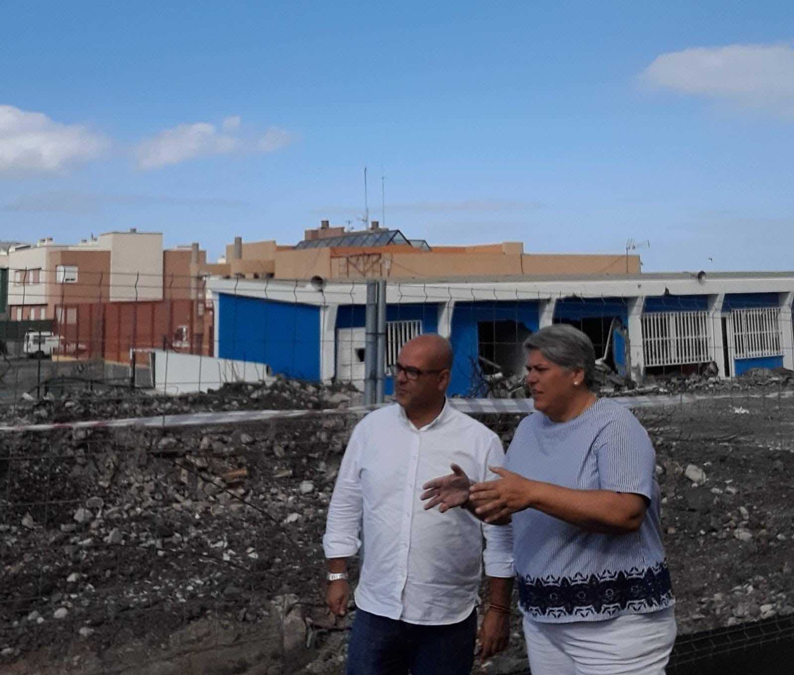 García Leal pide al Gobierno de Canarias que comience los trabajos para que el CEIP La Laguna pueda volver a la mayor brevedad a sus instalaciones