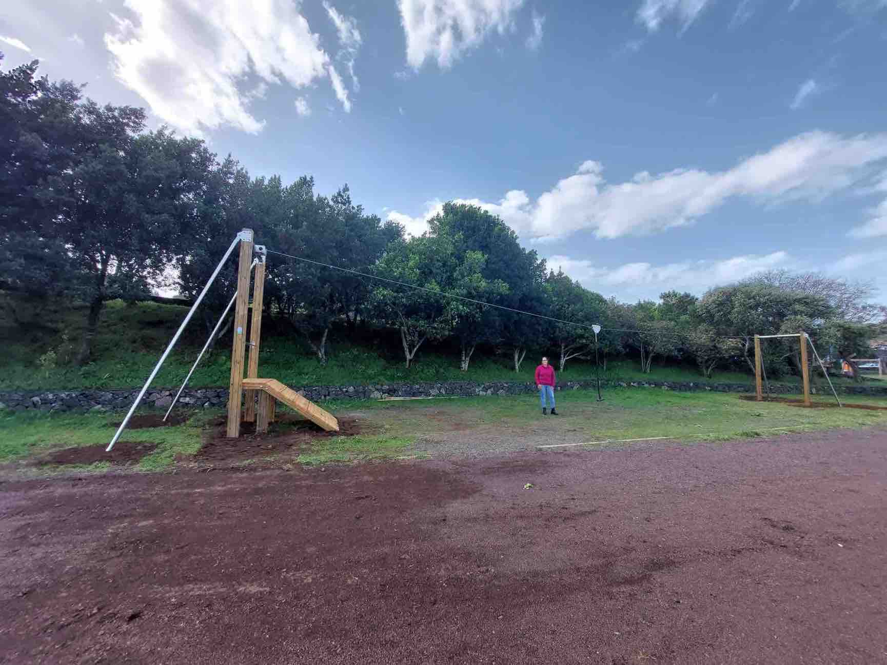 La Villa de Garafía mejora el Parque Infantil de San Antonio del Monte