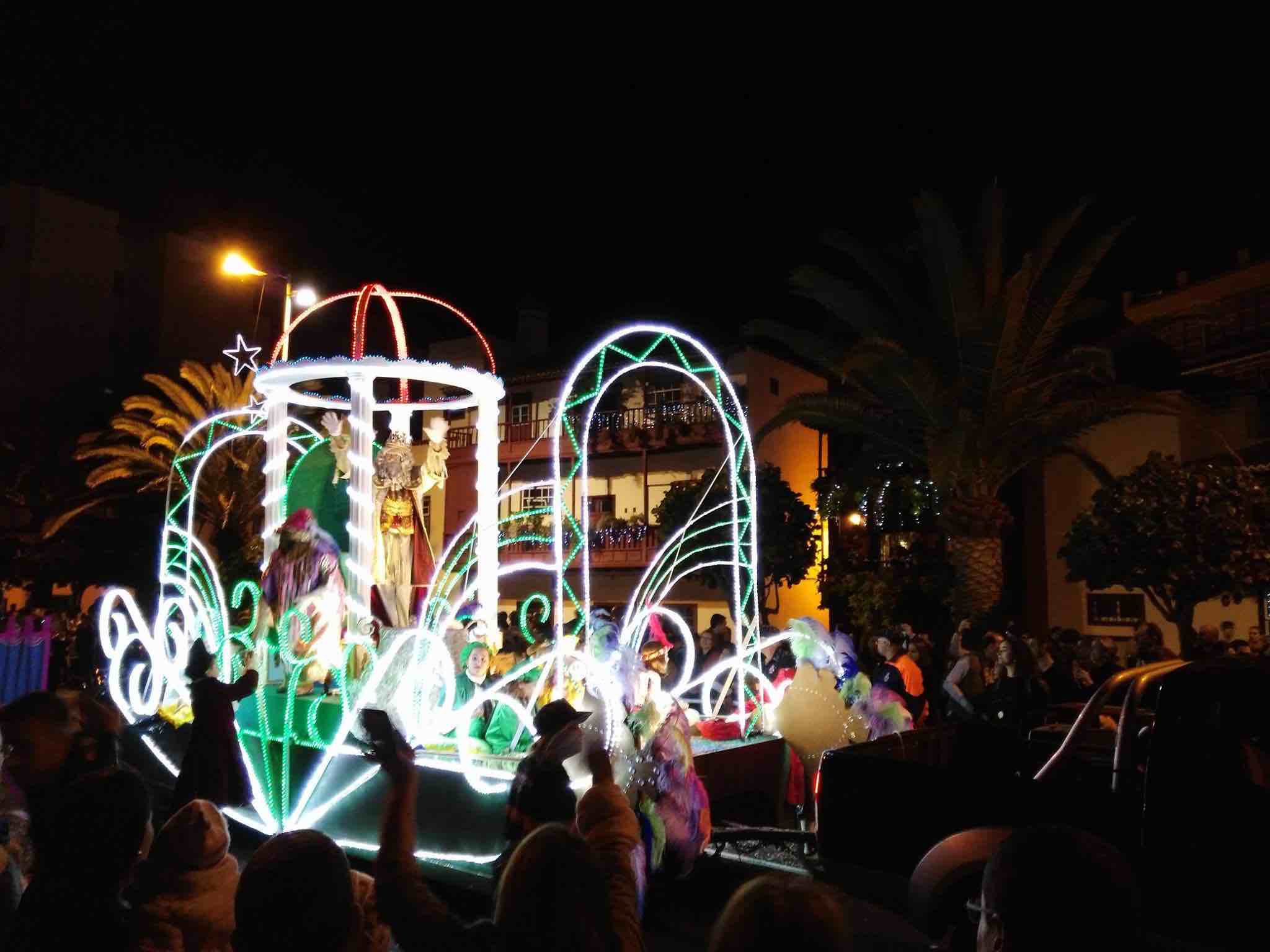La comitiva de SSMM Los Reyes Magos de Oriente visitará a las niñas y los niños de Santa Cruz de La Palma este jueves