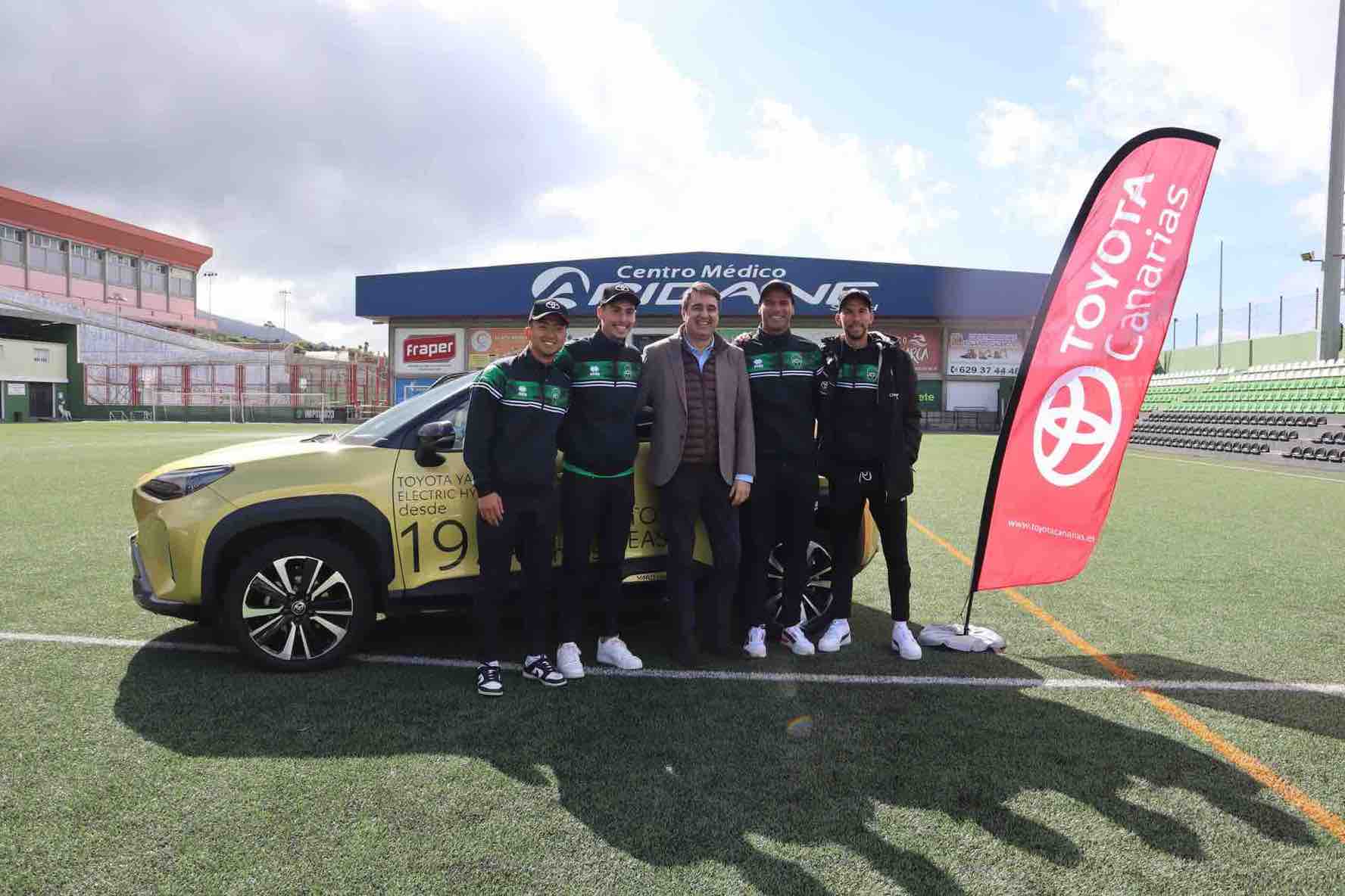 El Club Deportivo Atlético Paso y Toyota Canarias aúnan fuerzas en su compromiso social y deportivo