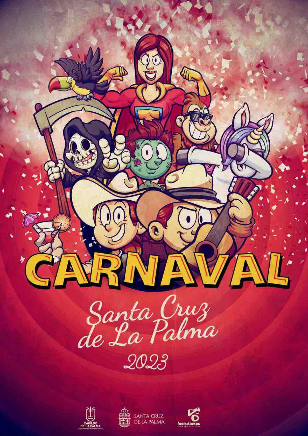 La concejalía de Fiestas organiza un concurso de disfraces para el fin de semana de piñata de Santa Cruz de La Palma