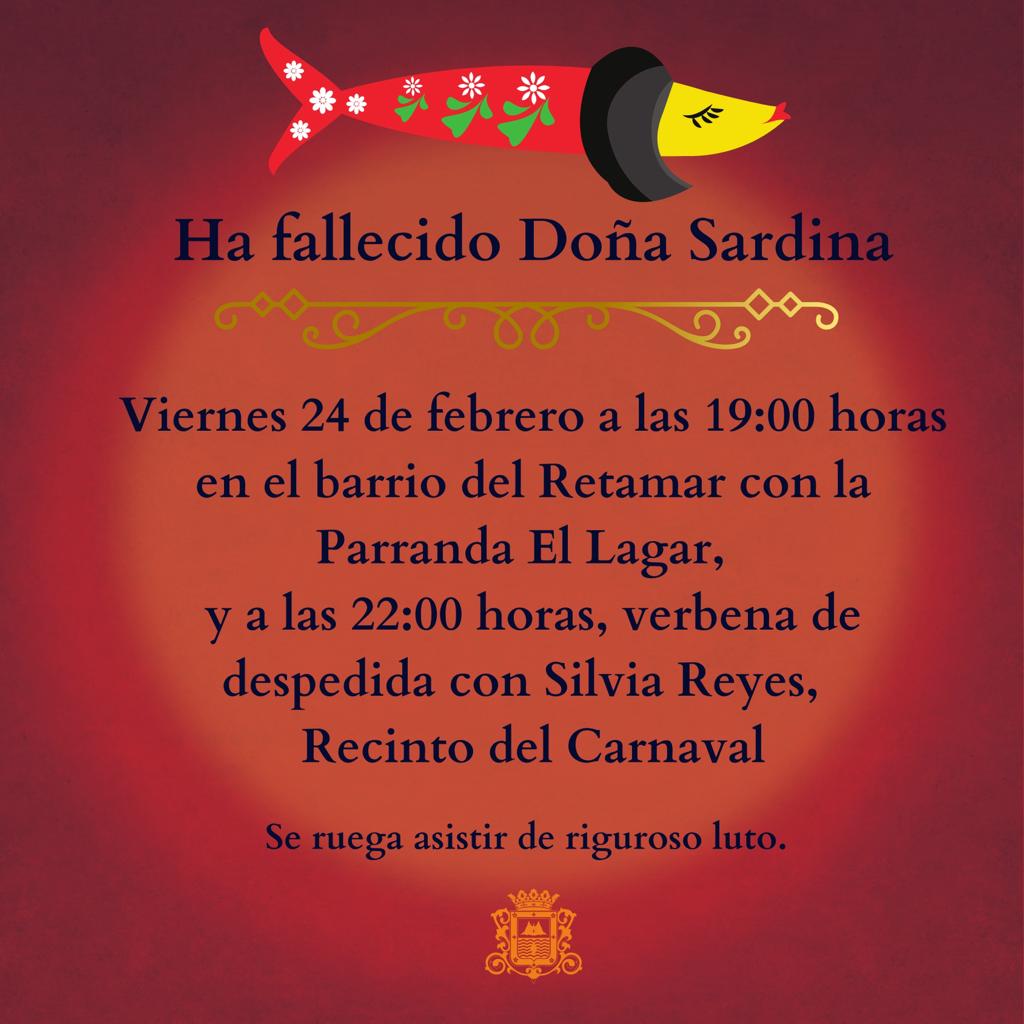 El entierro de la sardina y el festival de comparsas protagonistas este viernes del Carnaval El Musical de Los Llanos de Aridane