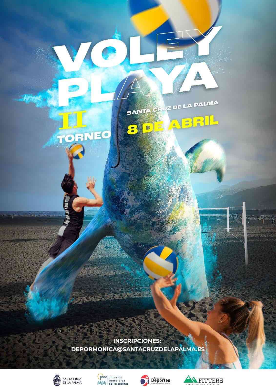 El ayuntamiento capitalino organiza la segunda edición del Torneo de Vóley-Playa de Santa Cruz de La Palma