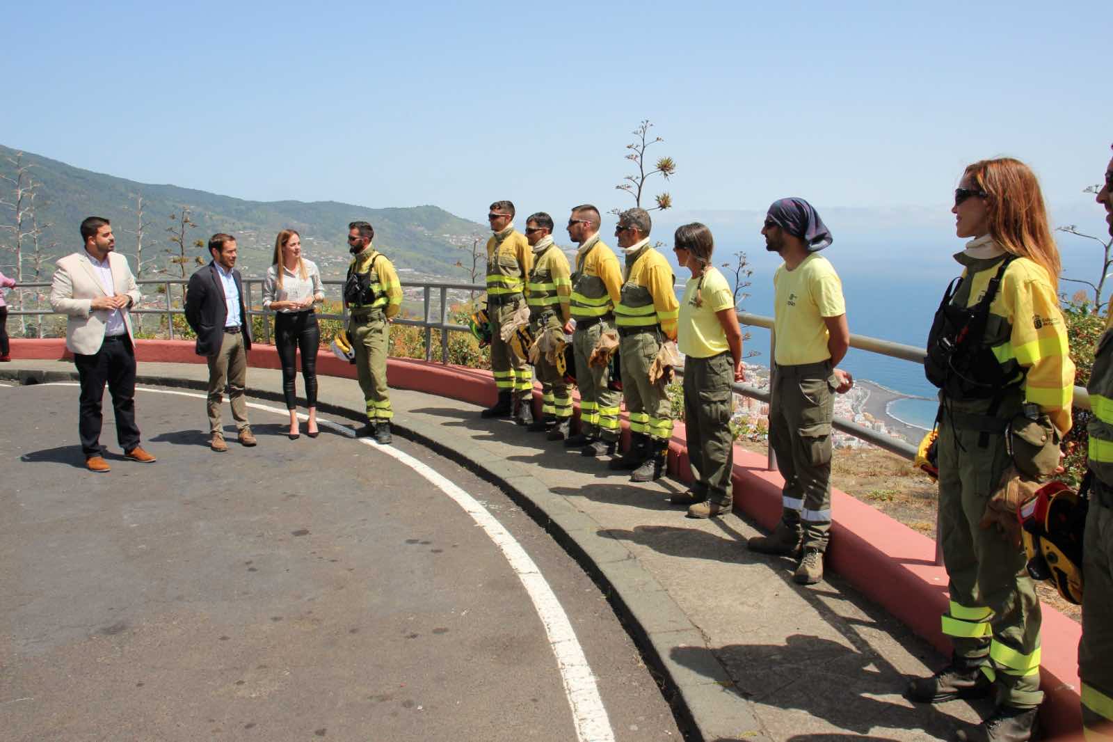 La Palma consolida un operativo de prevención y extinción de incendios forestales con mayor capacidad de actuación