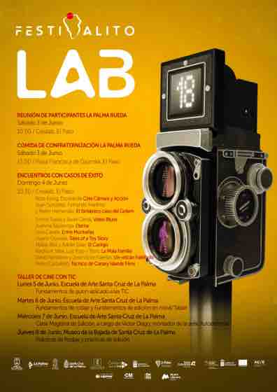 Festivalito Lab, encuentros y talleres de cine en el Festivalito La Palma
