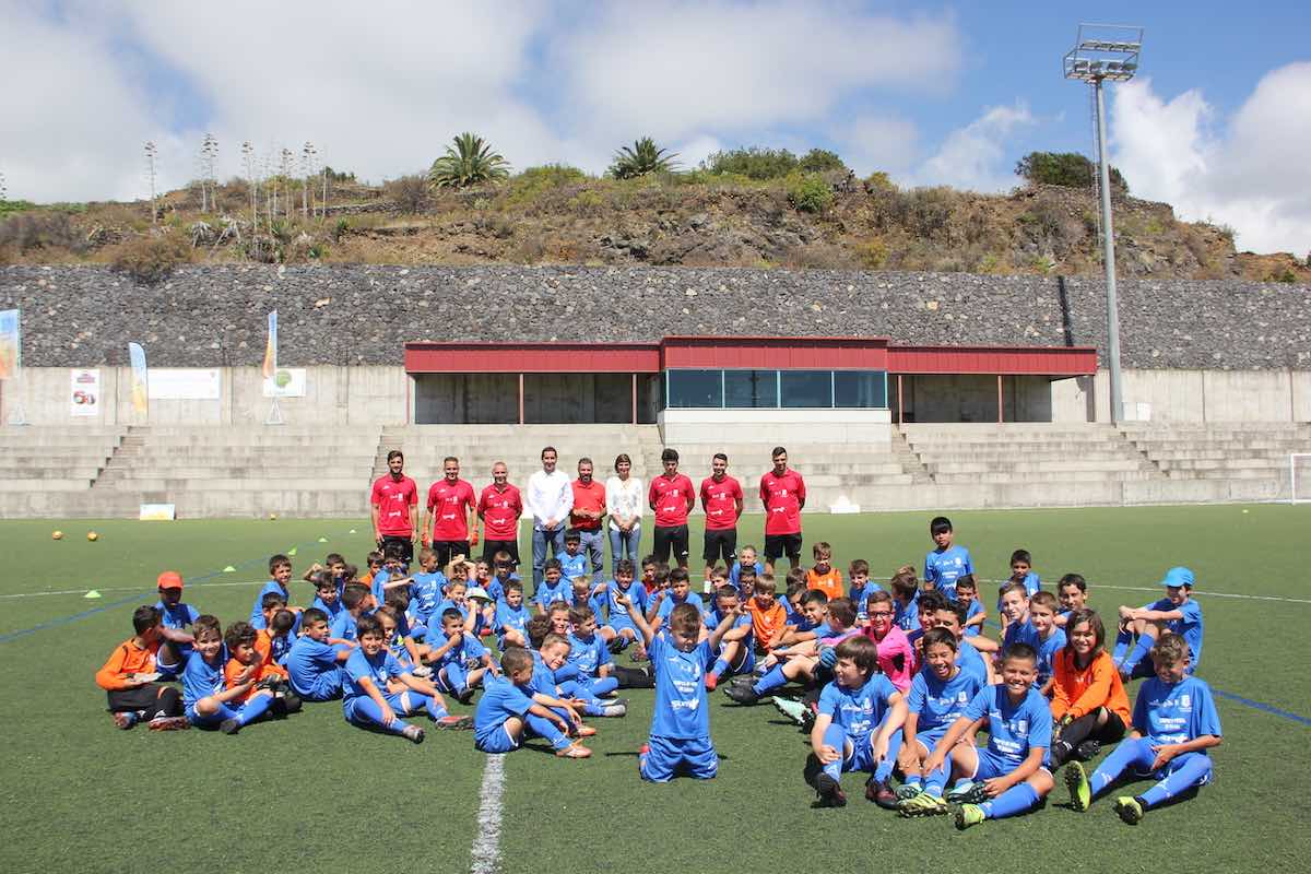 Breña Baja, único municipio de La Palma en acoger el Campus Suma del Club Deportivo Tenerife 2023