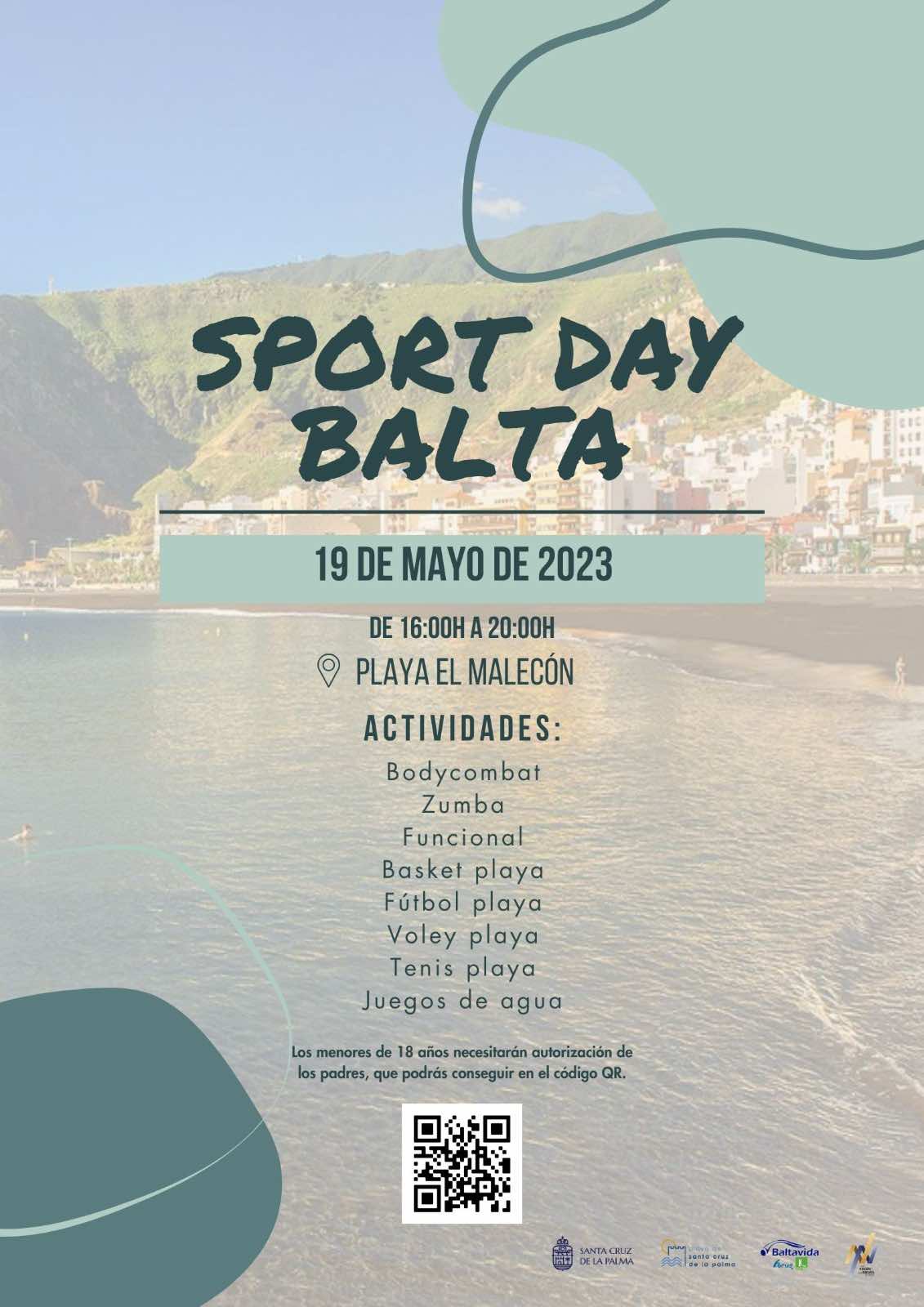 La playa de Santa Cruz de La Palma acoge mañana viernes una jornada de ocio activo con la jornada ‘Balta day Sport’