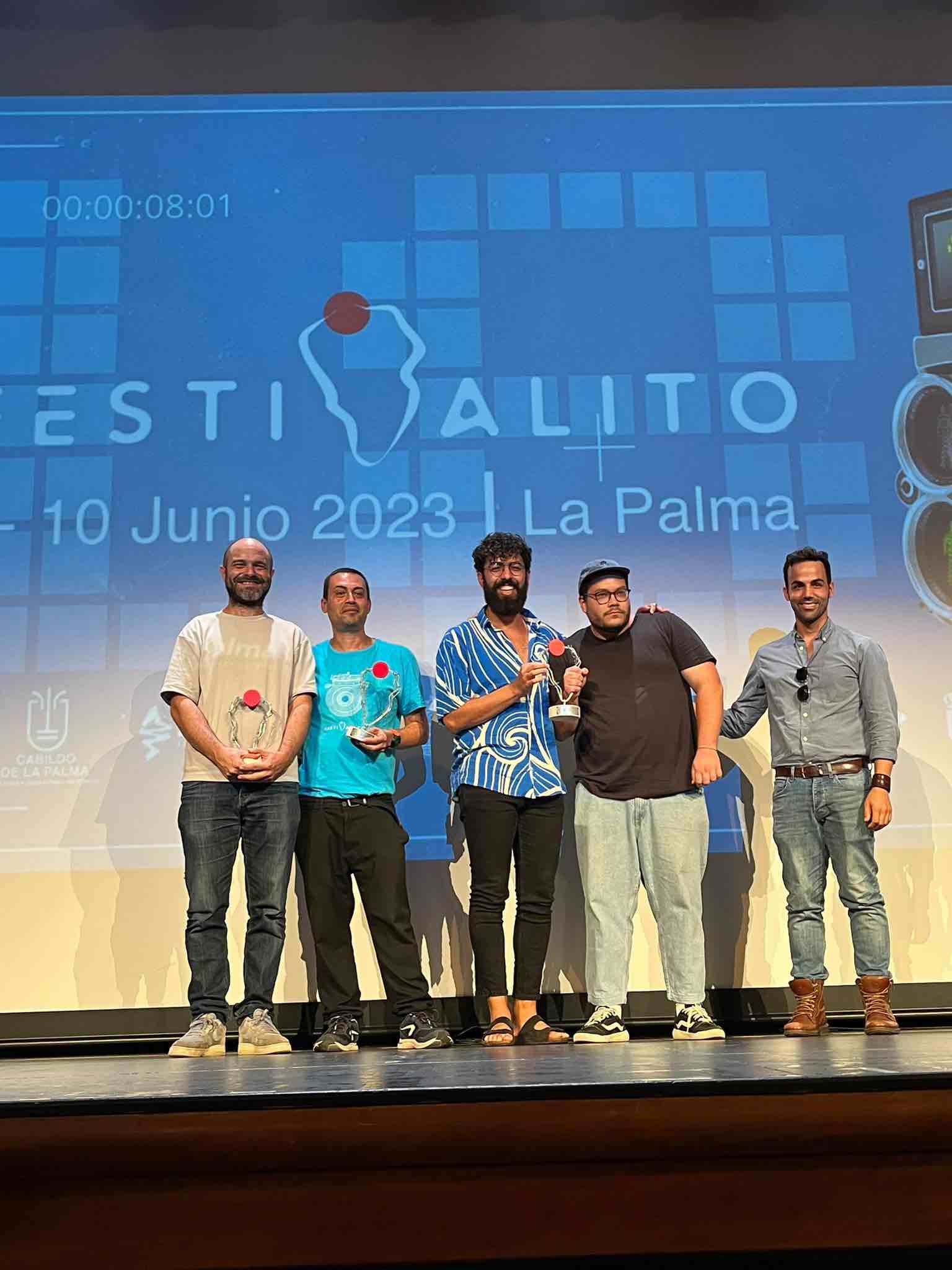 David Pantaleón recibe la Estrella del Público de La Palma Rueda con su corto ‘Naciente’  