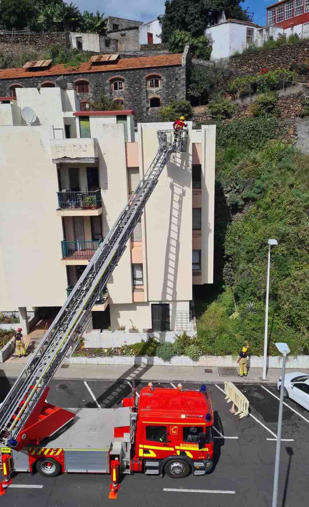 La Palma se queda sin autoescala de bomberos por falta de mantenimiento