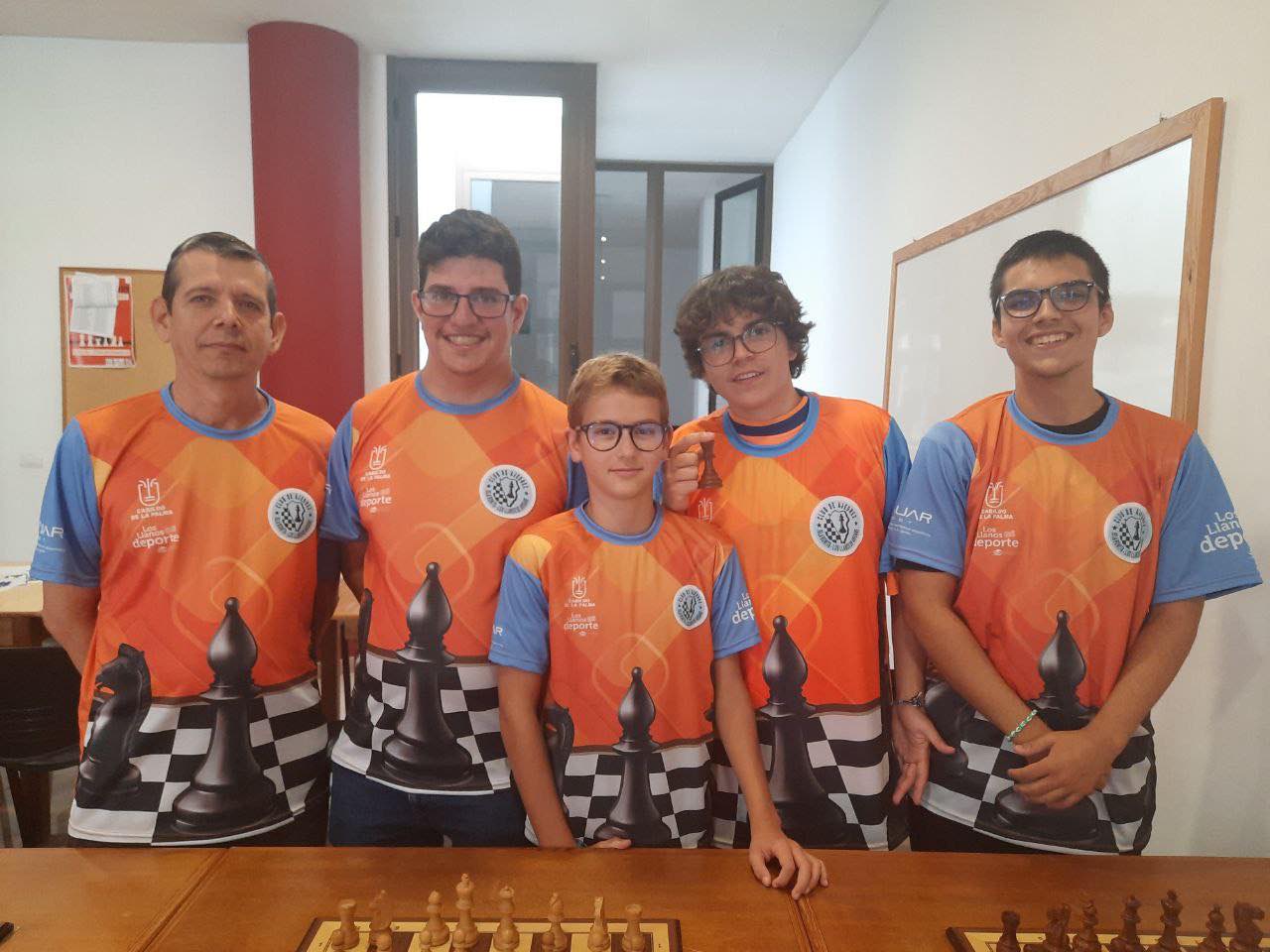 El Club de Ajedrez “Isla Bonita” de Los Llanos participa en el Campeonato de Canarias por equipos