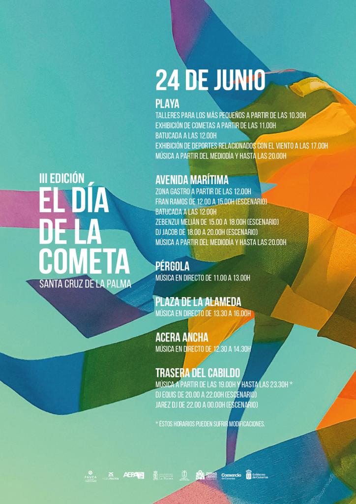 La playa de Santa Cruz de La Palma se vestirá de color y vuelos acrobáticos con el Festival de Cometas