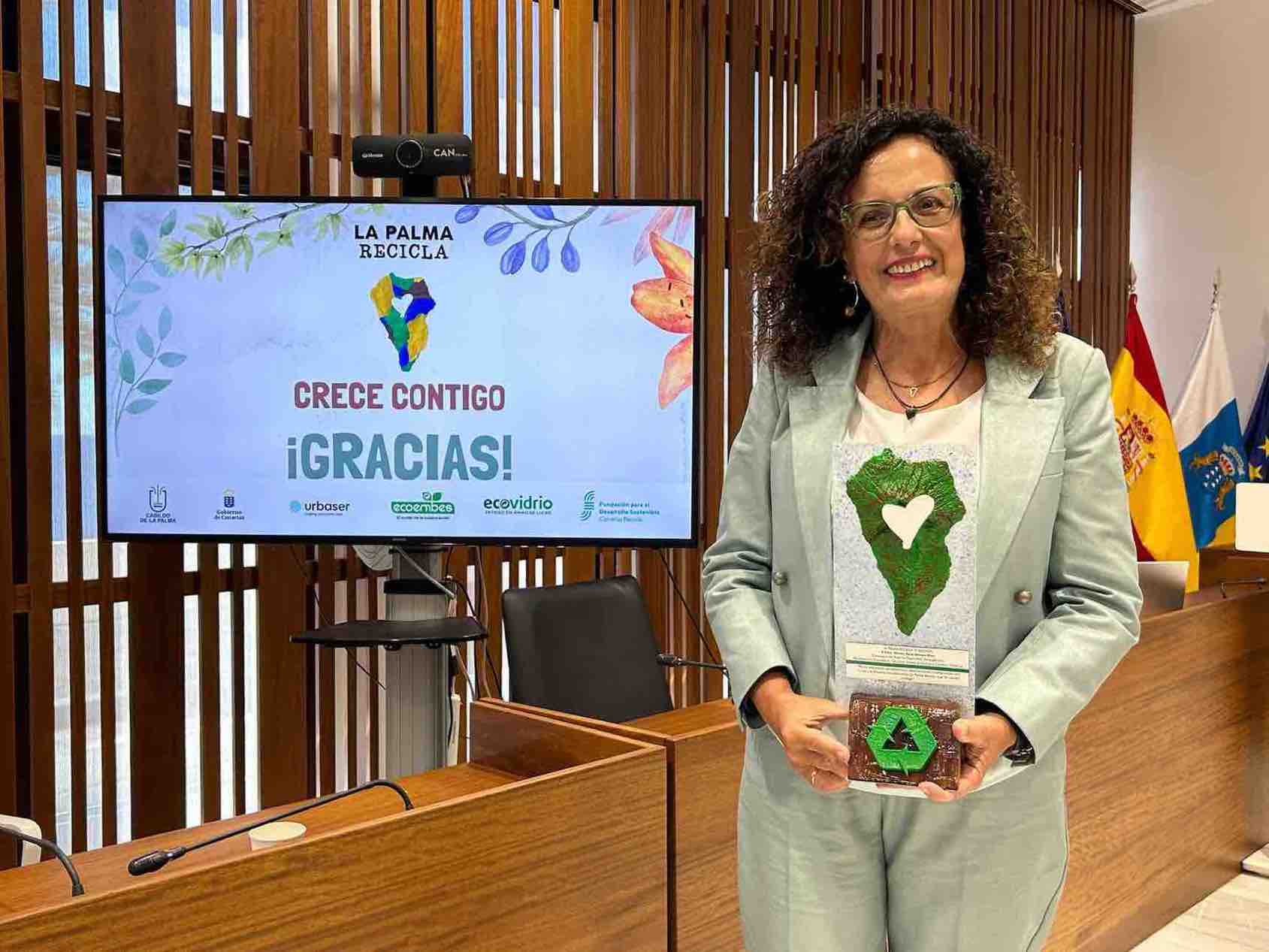 El Cabildo Insular cierra la 9ª Edición de La Palma Recicla con la entrega de premios a jóvenes y escolares de la isla de La Palma