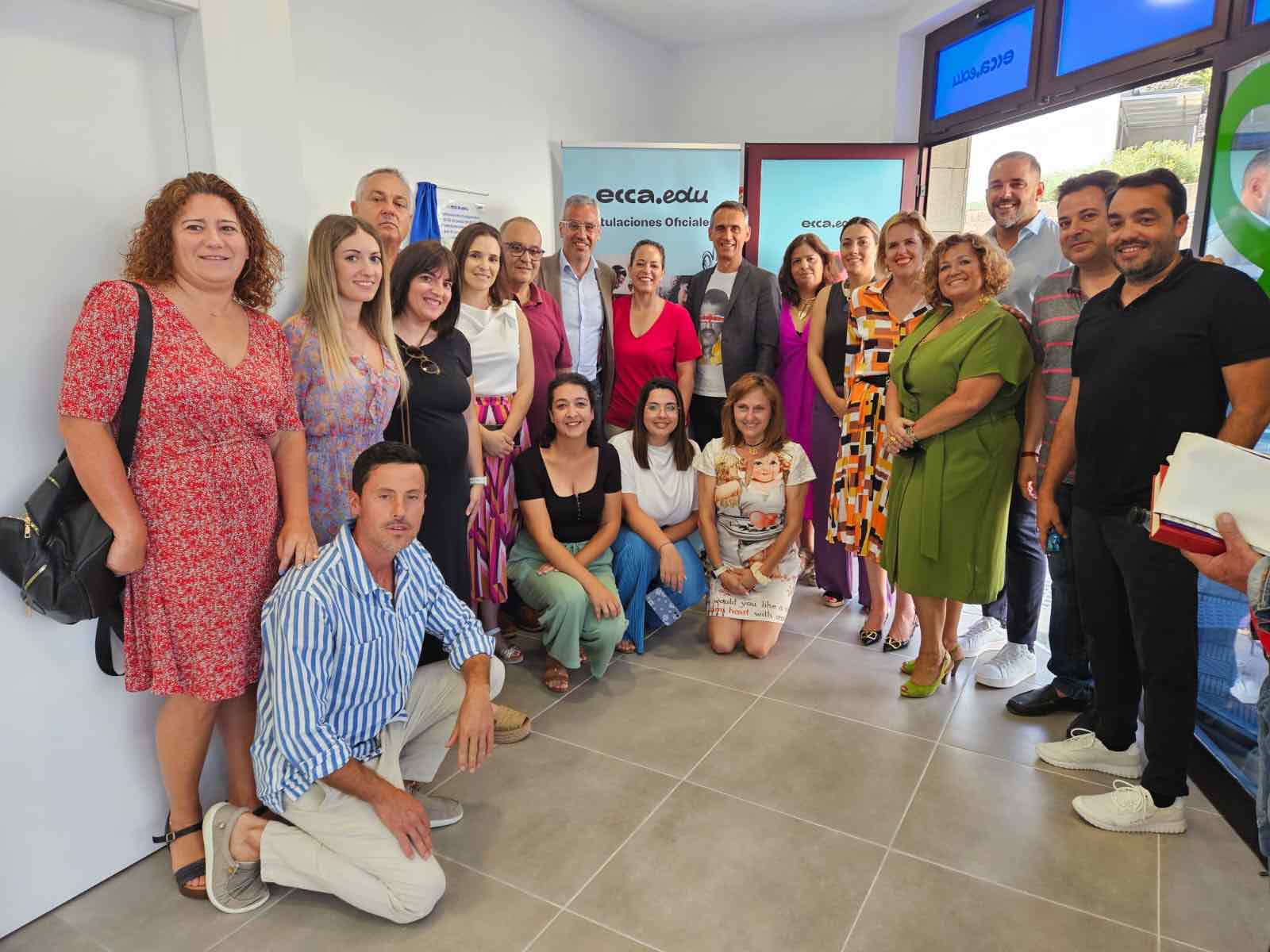 Fundación ecca.edu inauguró ayer, en Los Llanos de Aridane, su nueva sede