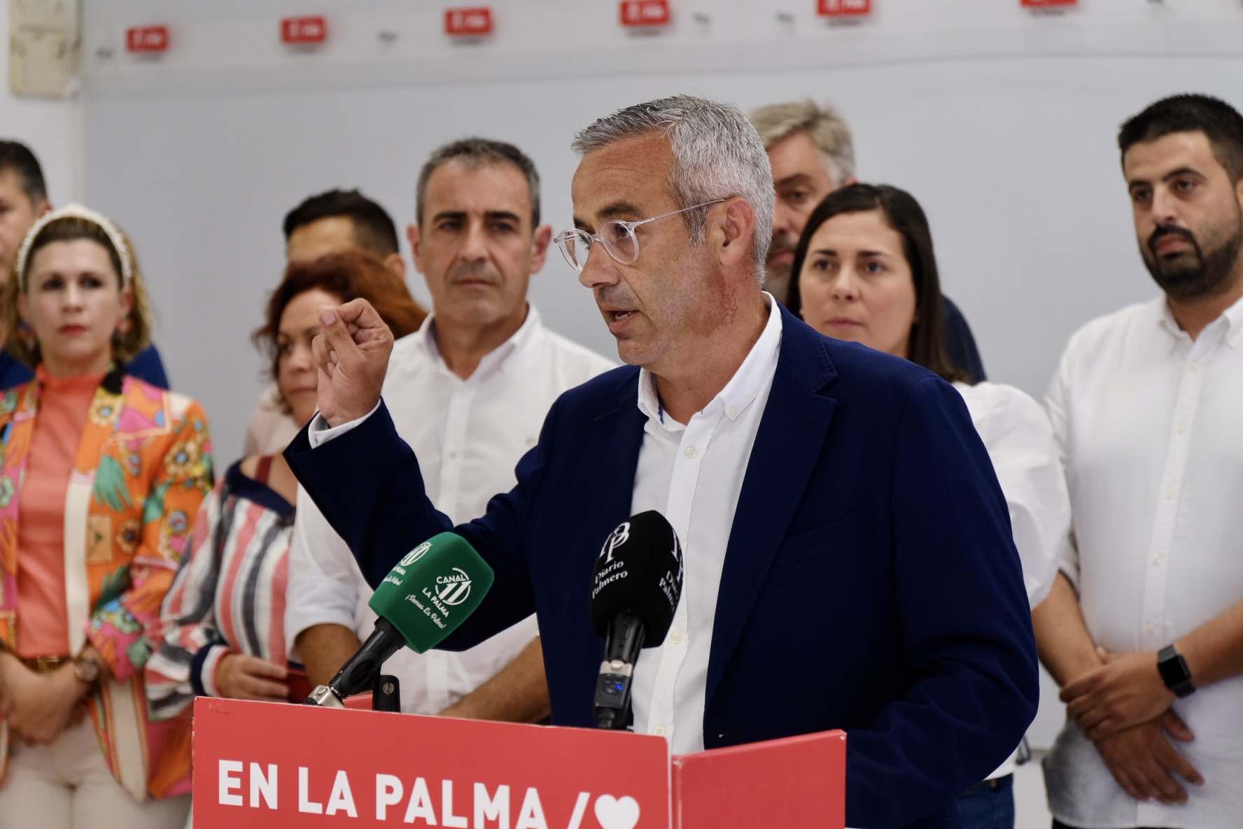 Sergio Matos: “La Palma se merece un Gobierno que dignifica las pensiones, frente al PP que las precariza”