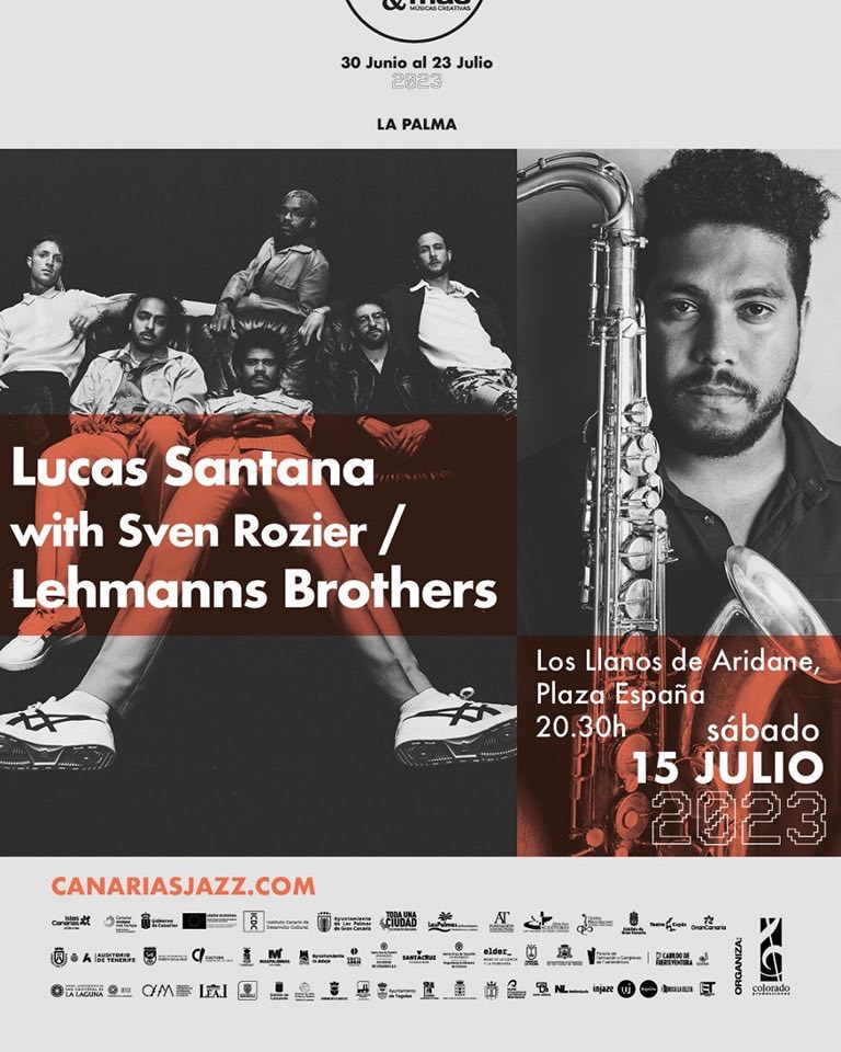 Los Llanos de Aridane baila al son del jazz con Lehman Brothers y Lucas Santana