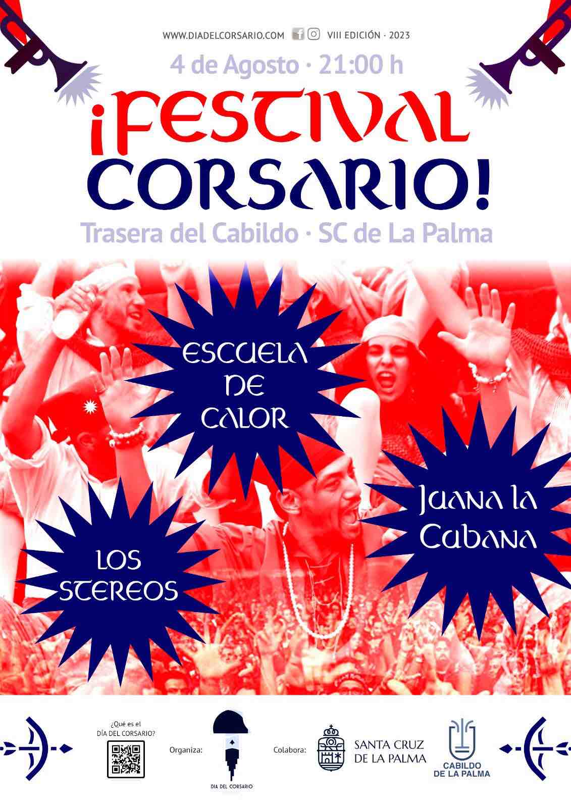 El festival más corsario vuelve a Santa Cruz de La Palma el 4 de agosto