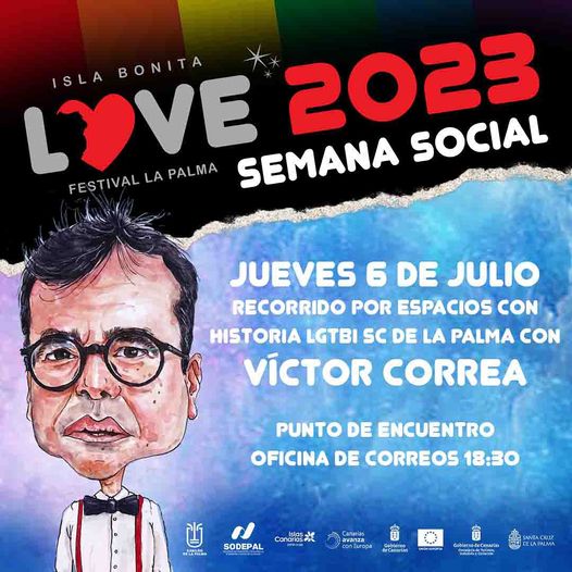 La capital palmera acoge un recorrido por espacios con historia LGTBIQ+ de la mano de Víctor Correa