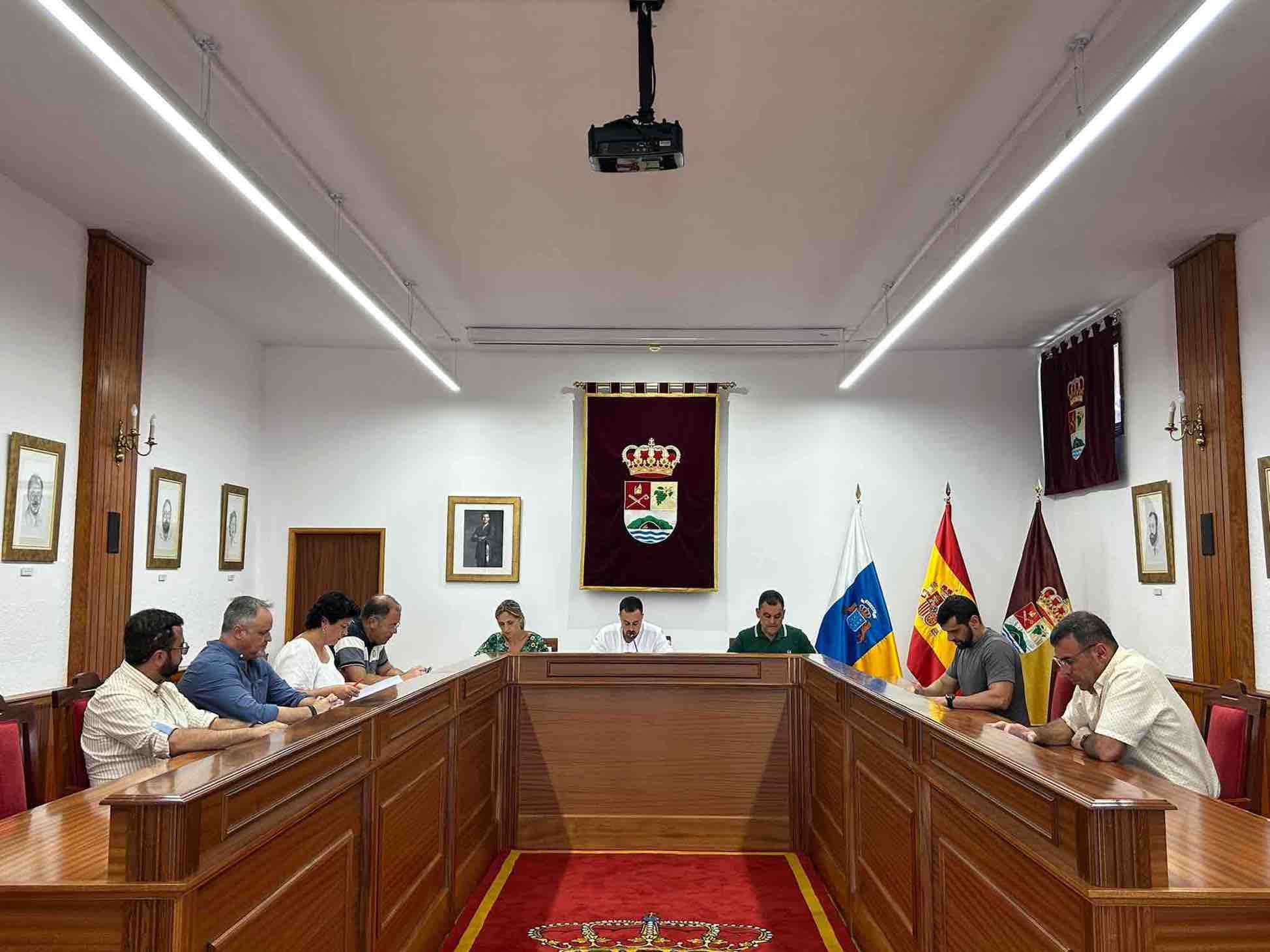 Idafe Hernández designa las áreas de gobierno del Ayuntamiento de Villa de Mazo   