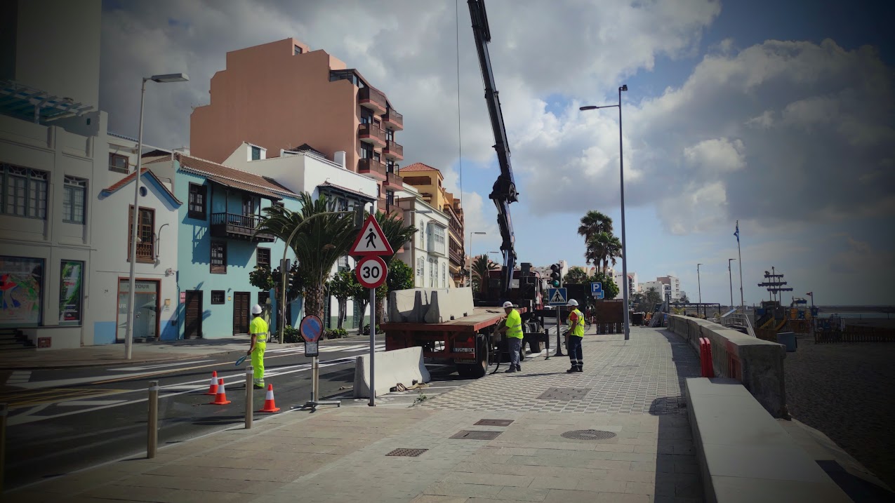 Comienzan las obras de la segunda fase de la avenida Marítima de Santa Cruz de La Palma 