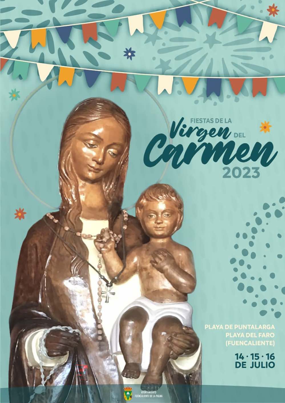 Fuencaliente celebra en El Faro y Puntalarga la festividad de la Virgen del Carmen