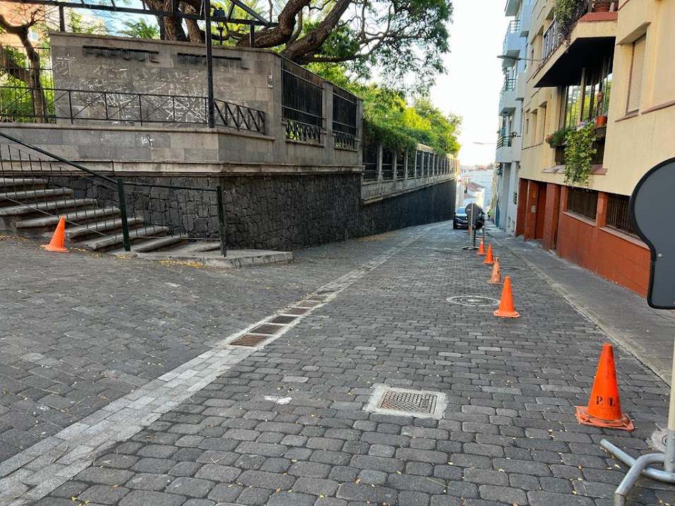 Culminan los trabajos de mejora de la calle San José de la capital palmera