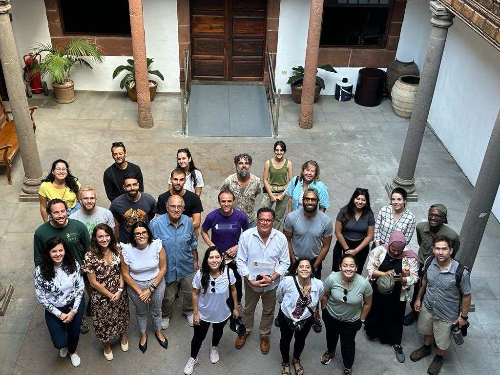Los futuros líderes de Sostenibilidad Global del GSF 2023, toman La Palma como un caso de análisis sobre la transformación en sostenibilidad que vive el planeta