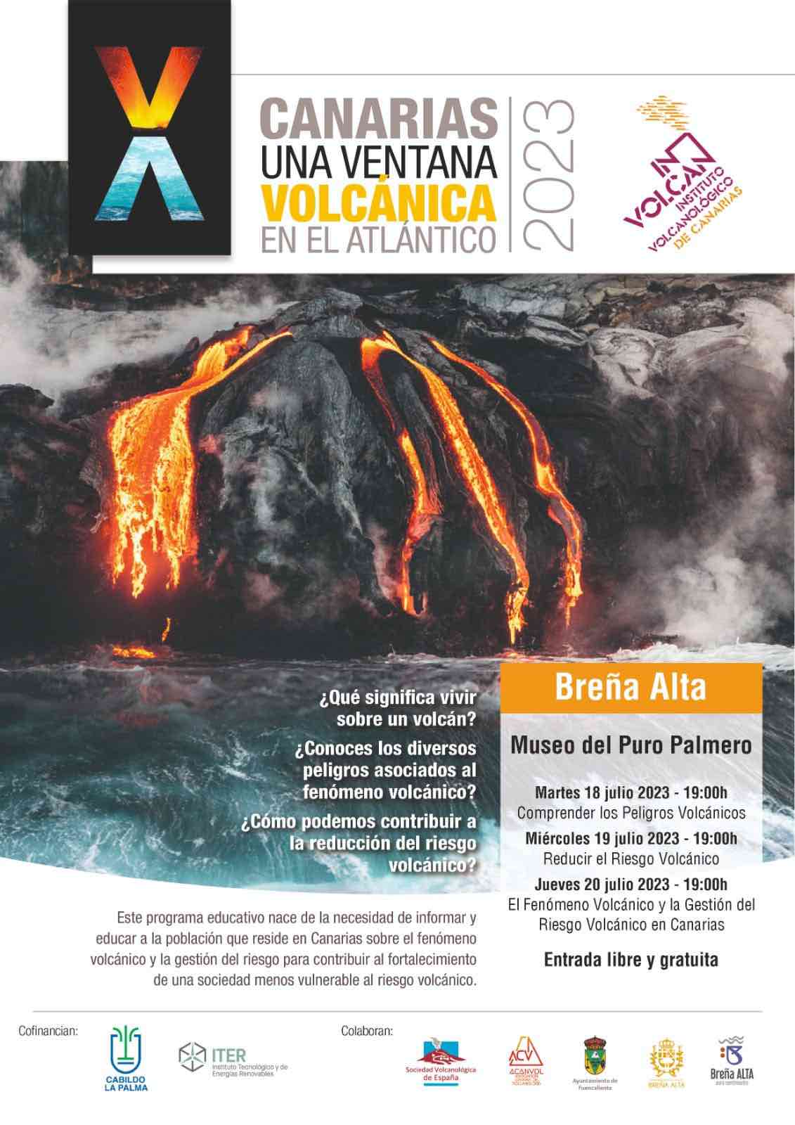 Breña Alta apuesta por acercar la gestión del riesgo volcánico con programa educativo para toda la ciudadanía