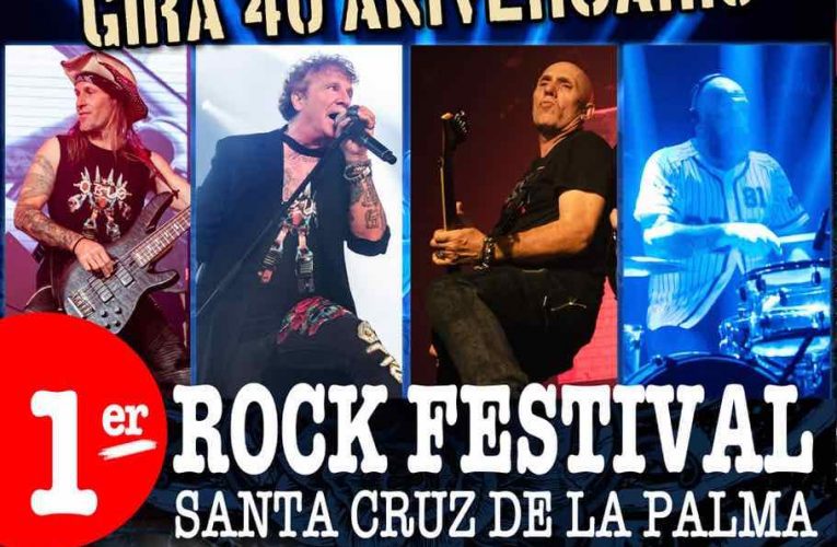 Santa Cruz de La Palma acoge el único concierto de la mítica banda de rock Obús en Canarias