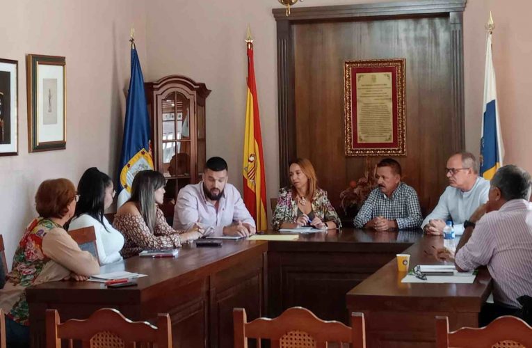 Ayuntamiento de Fuencaliente y Gobierno regional avanzan para concluir los trabajos de la carretera del sur