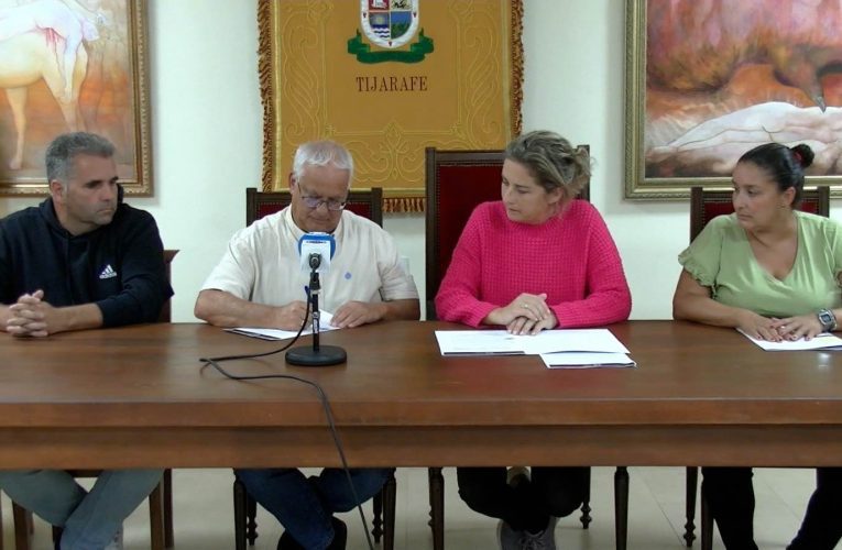 Tijarafe y la FIFT renuevan la colaboración para retransmitir los partidos de la Escuela de Fútbol Hiscaguan