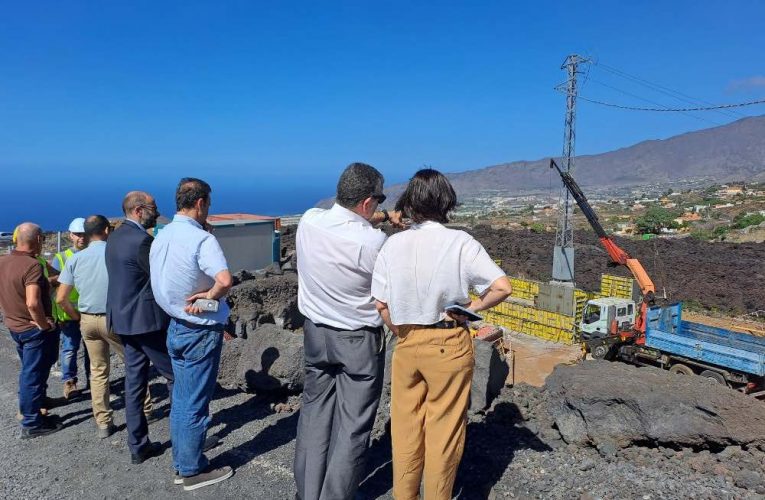 Endesa invierte 2,3 millones en la construcción del nuevo centro de Tajuya, ubicado en el mismo solar que arrasó el volcán Tajogaite