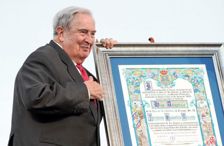 Sergio Rodríguez: “El ejemplo de Jerónimo Saavedra se transmitirá para generaciones venideras”