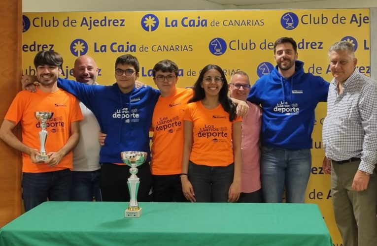 El Club de Ajedrez Isla Bonita logra el subcampeonato en el Campeonato de Canarias de ajedrez rápido 2023