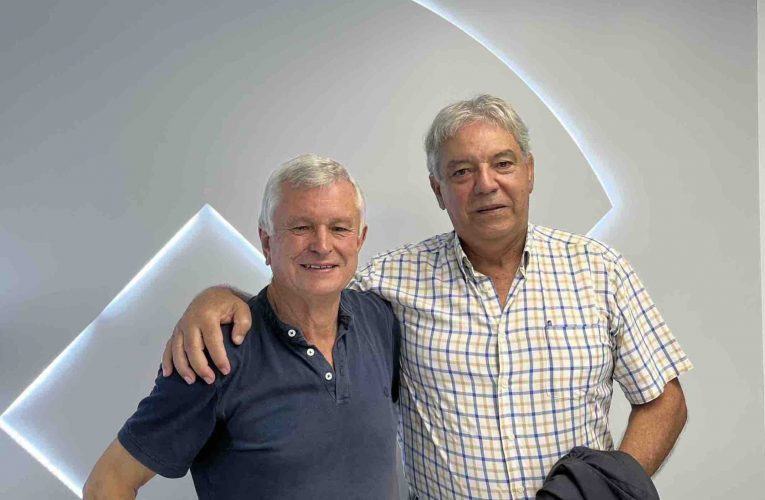 José Antonio Martín Corujo y Pedro Luis Pérez de Paz, son desde el viernes nuevos miembros de la Academia Canaria de la Legua y hoy pasaron por COPE La Palma