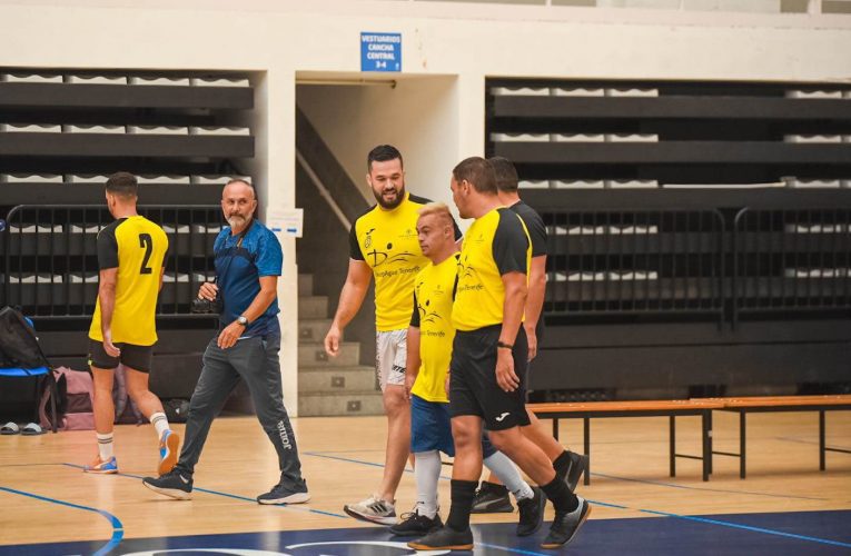 La Palma celebra la primera liga de inclusión de fútbol sala 