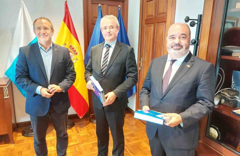 Sergio Rodríguez se reúne con el embajador de Eslovenia en España