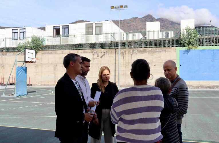Los Llanos de Aridane coordina con el Gobierno de Canarias soluciones inmediatas para el CEIP Mariela Cáceres 